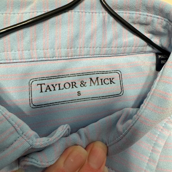 Men's Gray Polo Shirt, Taylor and Mick - Picture 5 of 5